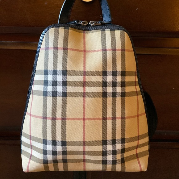 burberry canvas backpack